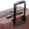 Чемодан TORBER ОНЕГА, бордовый, ABS-пластик, 69,5 х 46 х 26 см, 69 л