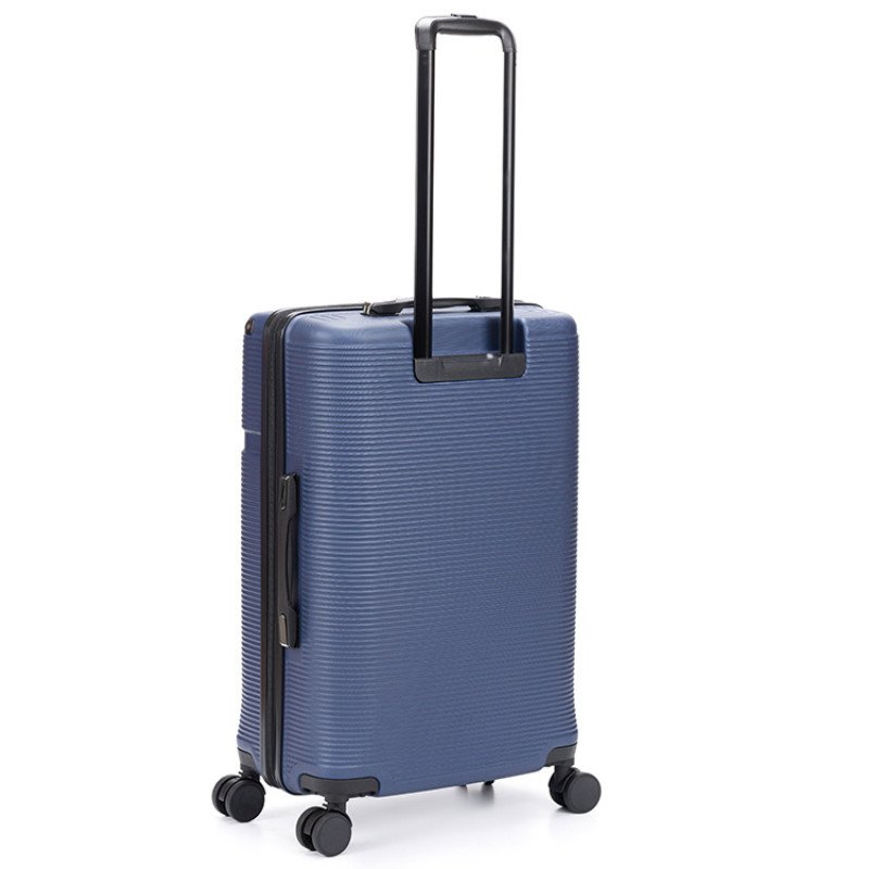 Чемодан TORBER ОНЕГА, синий, ABS-пластик, 69,5 х 46 х 26 см, 69 л