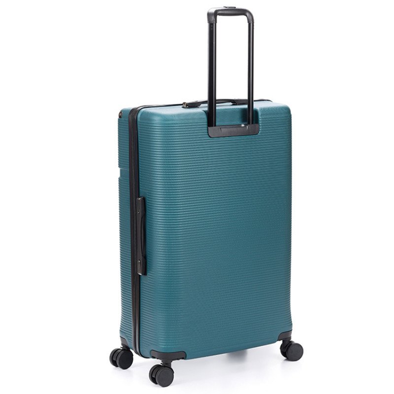 Чемодан TORBER ОНЕГА, зелёный, ABS-пластик, 79,5 х 51 х 29 см, 103 л