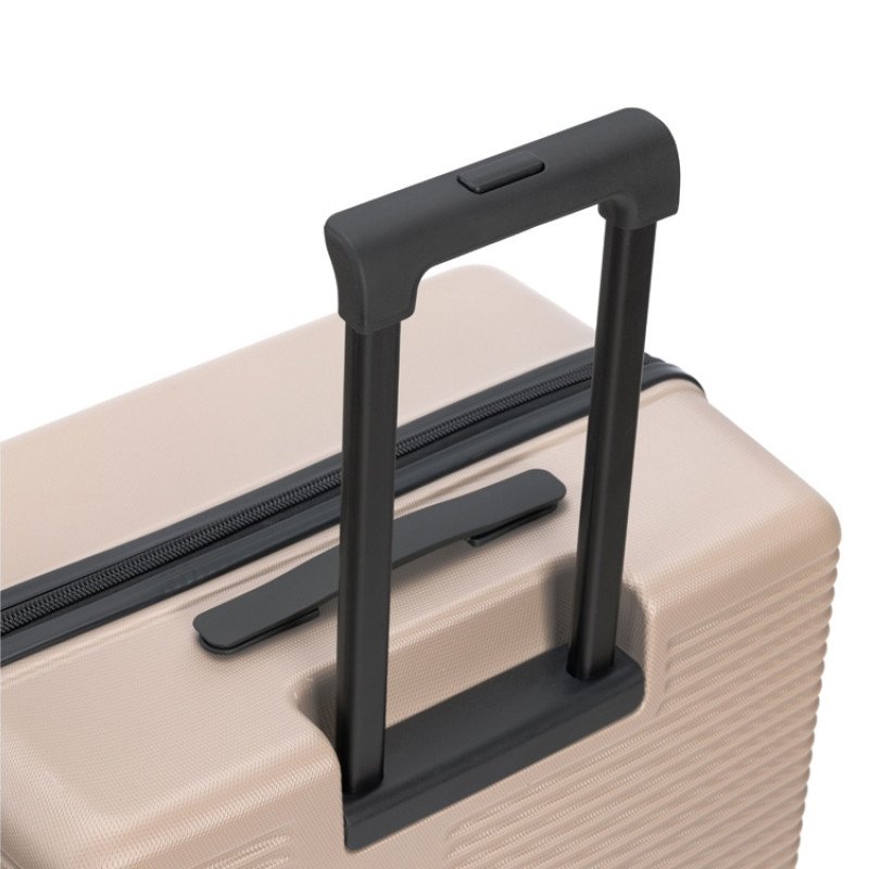 Чемодан TORBER ЭЛЬТОН, песочный, ABS-пластик, 47 х 29 х 78 см, 96 л