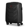 Чемодан WENGER Prymo, чёрный, малый, 40х55х20 см, 36 л, ABS+PC