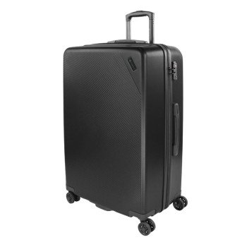Чемодан BUGATTI КАЛЛИСТО | KALLISTO, чёрный, АБС-пластик, 50,5х30,5х74 см, 100 л
