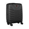 Чемодан WENGER Pegasus, черный, поликарбонат+АБС-пластик, средний, 46х66х26 см, 66 л.