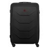 Чемодан WENGER Prymo, чёрный, большой, 52х76х30 см, 93 л, ABS+PC