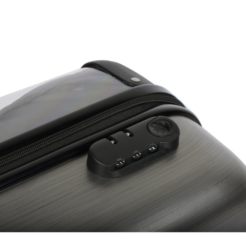 Чемодан прозрачный «Visit» со сменной вставкой