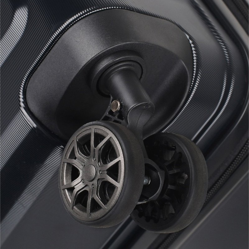 Чемодан Eberhart Craft средний M поликарбонат черный 08C-009-424