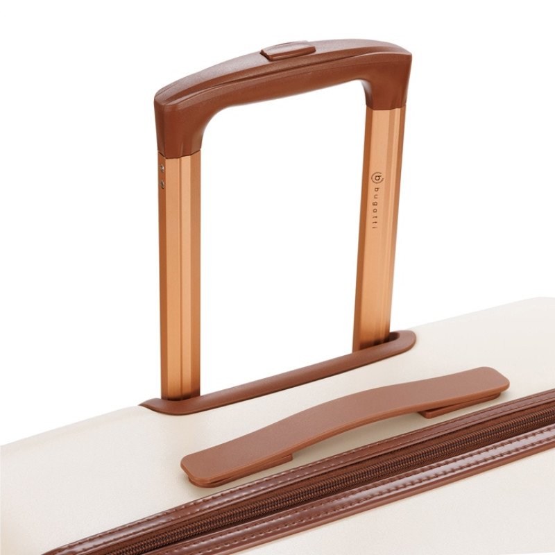 Чемодан BUGATTI АМЕЛИЯ | AMELIA, бежевый, поликарбонат / АБС-пластик, 50х29х76 см, 85 л