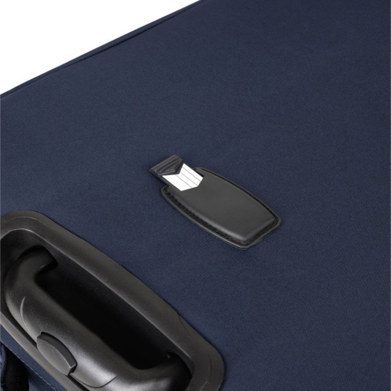 Чемодан TORBER БРОСНО, синий, нейлон 600D, 48 х 30 х 78 см, 85 л