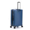 Чемодан TORBER КАСПИЙ, тёмно-синий, ABS-пластик, 49 х 29 х 78 см, 96 л