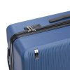 Чемодан TORBER КАСПИЙ, тёмно-синий, ABS-пластик, 49 х 29 х 78 см, 96 л