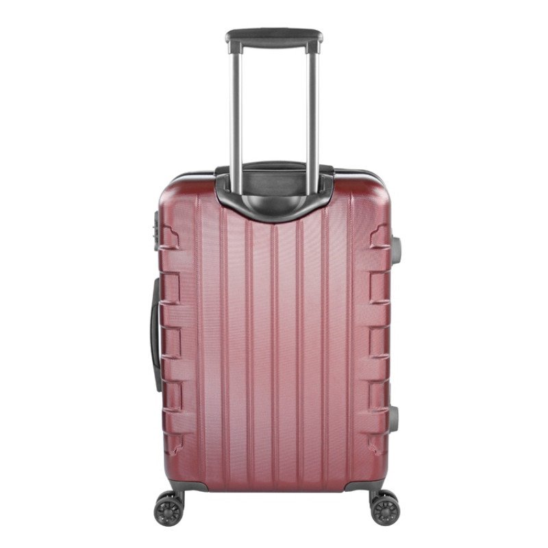 Чемодан BUGATTI ГАЛАТЕЯ | GALATEA, бордовый, поликарбонат / АБС-пластик, 46х27,5х67 см, 65 л