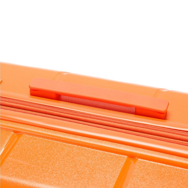 Чемодан TORBER В Отпуск, оранжевый, полипропилен, 54,5 х 33,5 х 79 см, 135 л