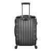 Чемодан BUGATTI ГАЛАТЕЯ | GALATEA, чёрный, поликарбонат / АБС-пластик, 46х27,5х67 см, 65 л
