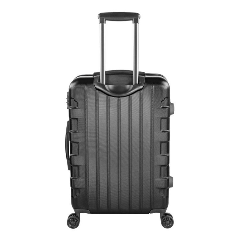 Чемодан BUGATTI ГАЛАТЕЯ | GALATEA, чёрный, поликарбонат / АБС-пластик, 46х27,5х67 см, 65 л