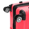 Чемодан TORBER В Отпуск, ярко-розовый, полипропилен, 55 х 36 х 21,5 см, 37 л