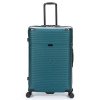 Чемодан TORBER ОНЕГА, зелёный, ABS-пластик, 79,5 х 51 х 29 см, 103 л