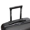 Чемодан TORBER НЕВО, чёрный, полипропилен, 45 х 26 х 66 см, 66 л