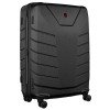 Чемодан WENGER Pegasus, черный, поликарбонат+АБС-пластик, большой, 52х76х30 см, 99 л.