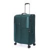Чемодан TORBER СЕЙД, тёмно-зелёный, нейлон 600D, 48 х 26,5 х 78 см, 85 л