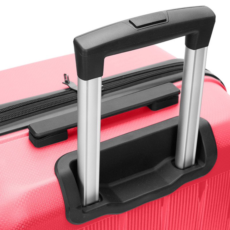 Чемодан TORBER В Отпуск, ярко-розовый, полипропилен, 65,5 х 43,5 х 26 см, 62 л