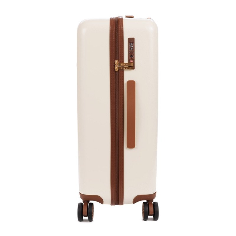 Чемодан BUGATTI АМЕЛИЯ | AMELIA, бежевый, поликарбонат / АБС-пластик, 42х24х67 см, 55 л