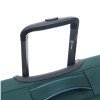 Чемодан TORBER СЕЙД, тёмно-зелёный, нейлон 600D, 48 х 26,5 х 78 см, 85 л