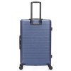 Чемодан TORBER ОНЕГА, синий, ABS-пластик, 79,5 х 51 х 29 см, 103 л