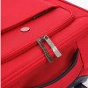 Чемодан TORBER БРОСНО, красный, нейлон 600D, 48 х 30 х 78 см, 85 л