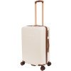 Чемодан BUGATTI АМЕЛИЯ | AMELIA, бежевый, поликарбонат / АБС-пластик, 42х24х67 см, 55 л