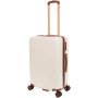 Чемодан BUGATTI АМЕЛИЯ | AMELIA, бежевый, поликарбонат / АБС-пластик, 42х24х67 см, 55 л