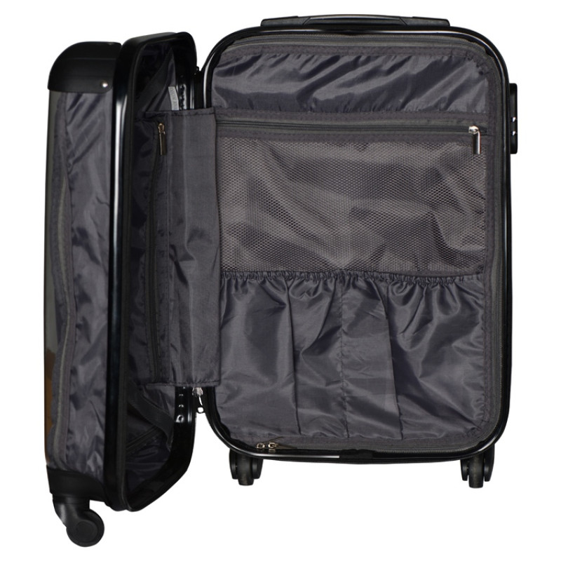 Чемодан прозрачный «Visit» со сменной вставкой