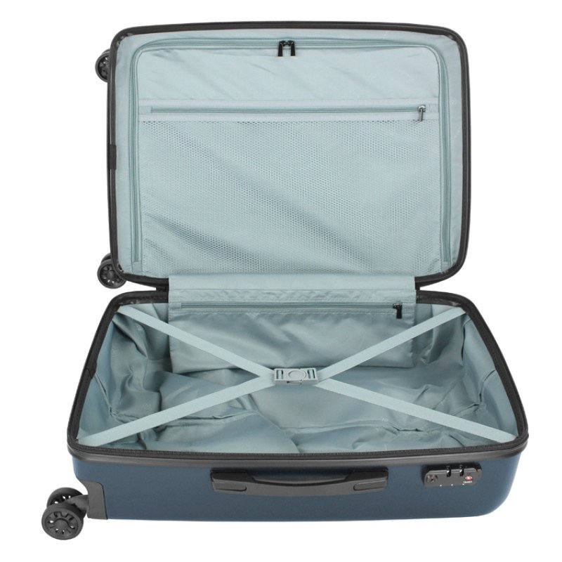 Чемодан BUGATTI КАЛЛИСТО | KALLISTO, синий, АБС-пластик, 44,5х26х63,5 см, 65 л