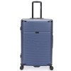 Чемодан TORBER ОНЕГА, синий, ABS-пластик, 79,5 х 51 х 29 см, 103 л