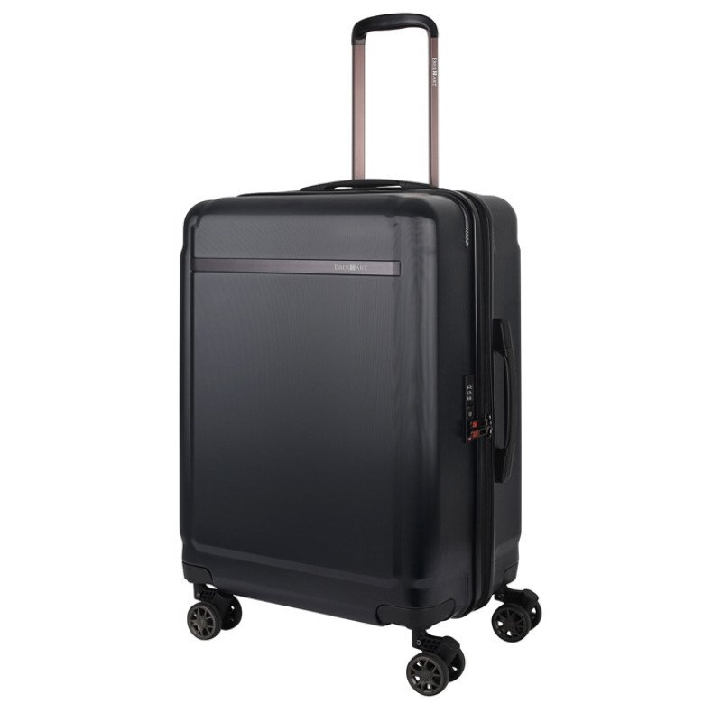 Чемодан Eberhart Craft средний M поликарбонат черный 08C-009-424