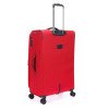 Чемодан TORBER БРОСНО, красный, нейлон 600D, 48 х 30 х 78 см, 85 л