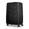 Чемодан WENGER Prymo, чёрный, большой, 52х76х30 см, 93 л, ABS+PC