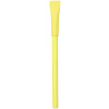 Ручка картонная с колпачком "Recycled", желтый (Р)