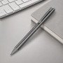 Шариковая ручка из переработанного алюминия "Alloyink", серебристая
