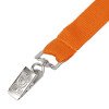 Ланъярд из RPET с клипом, оранжевый