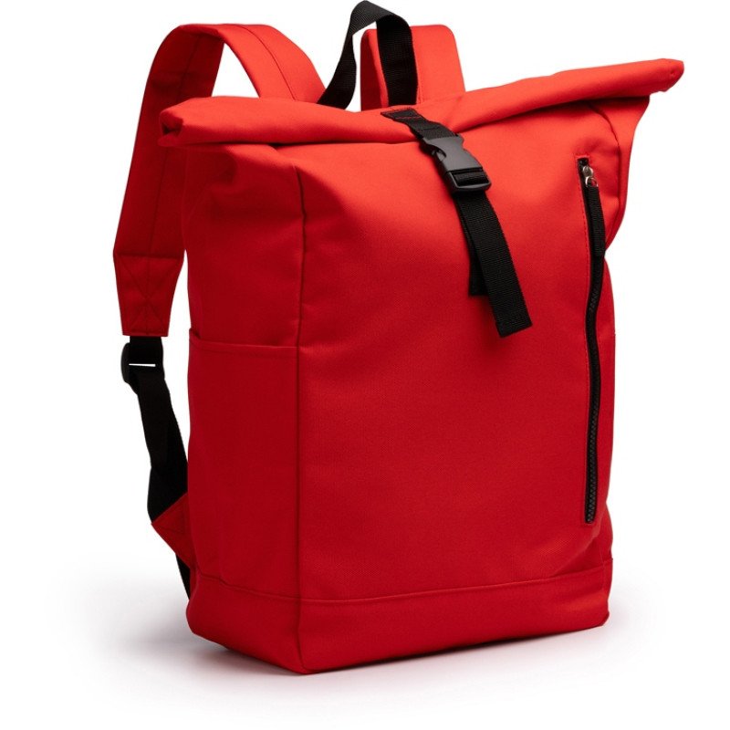 Рюкзак из RPET полиэстера DRONTE, красный Рюкзак из RPET полиэстера DRONTE, красный