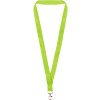 Ланъярд из RPET с карабином, зеленое яблоко