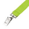 Ланъярд из RPET с клипом, зеленое яблоко