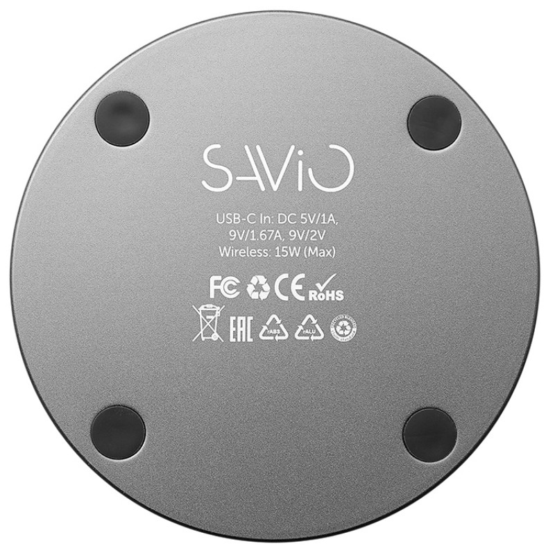Беспроводное зарядное устройство «Ironwood N4», 15 Вт