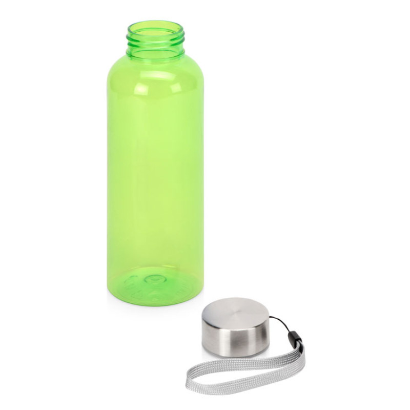 Бутылка для воды Kato из RPET, 500мл, зеленое яблоко