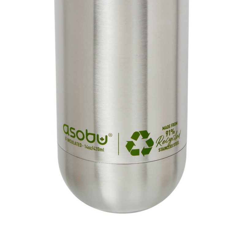 Термос «ORB», переработанная нержавеющая сталь (Р)