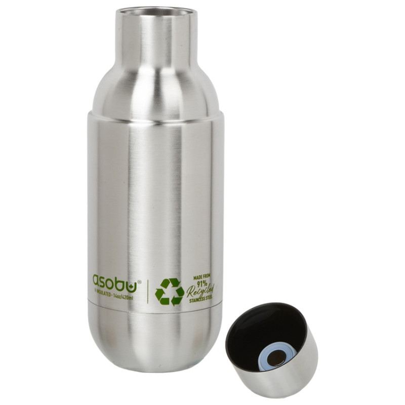 Термос «ORB», переработанная нержавеющая сталь