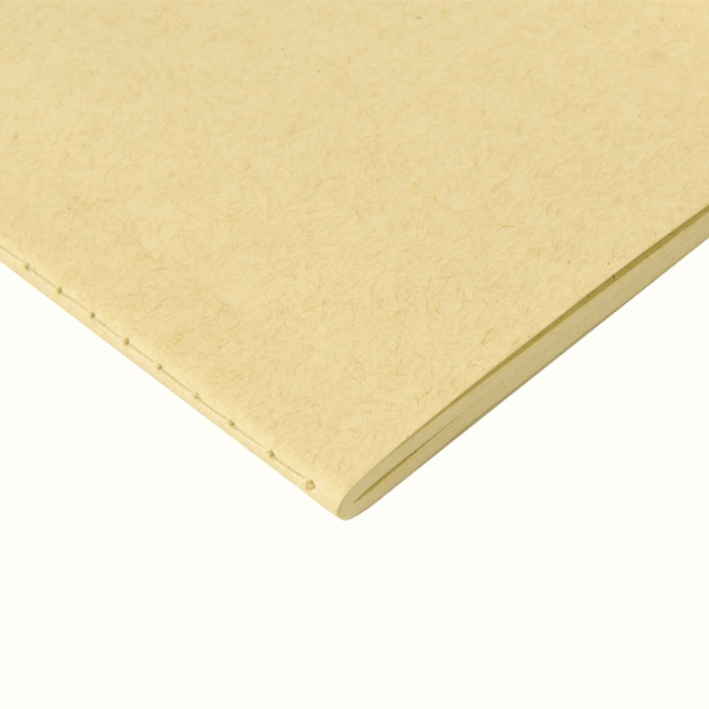 Блокнот А5 "Marsilea" из переработанного бамбука, 40 листов, гибкая обложка, натуральный