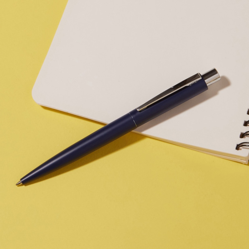 Ручка металлическая шариковая "Lumos Recy", темно-синий