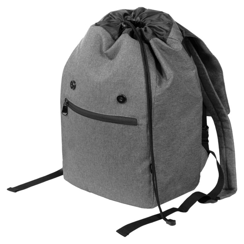 Рюкзак Hello из переработанного пластика, серый