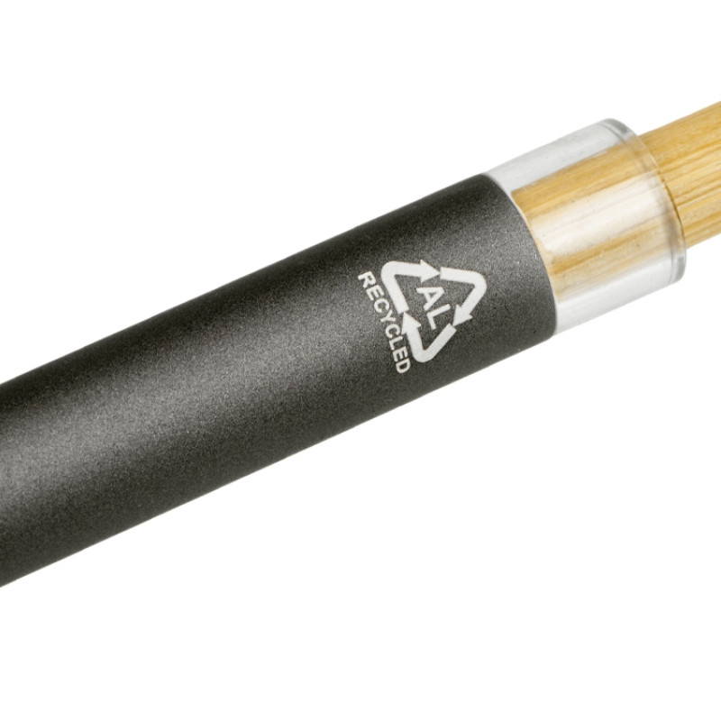 Ручка из переработанного алюминия "Blossom", цвет вороненой стали